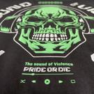 PRiDEorDiE sound of violence T-Shirt -black